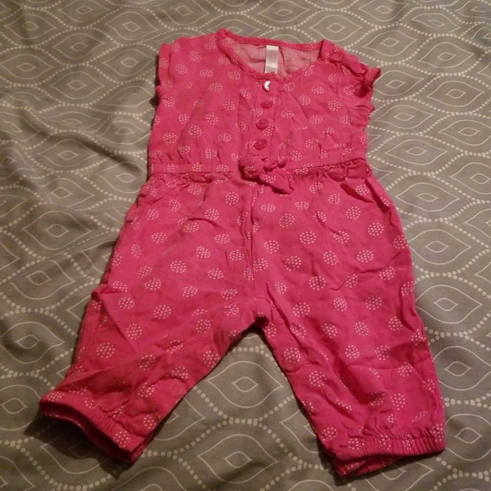 Cherokee hot pink jumpsuit.